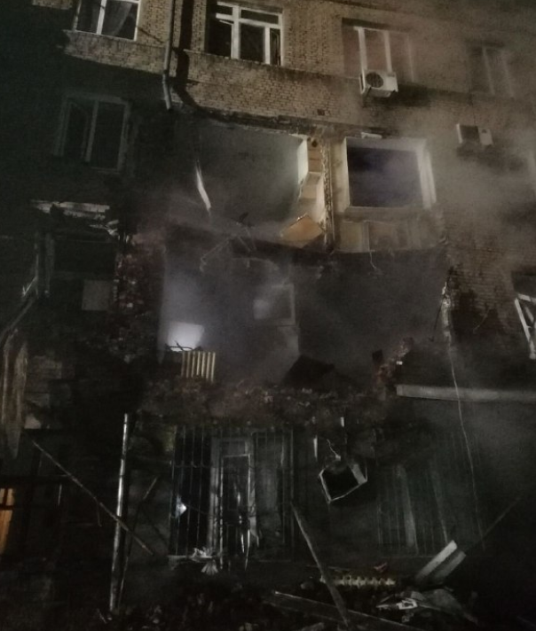 Запорожье, взрыв газа